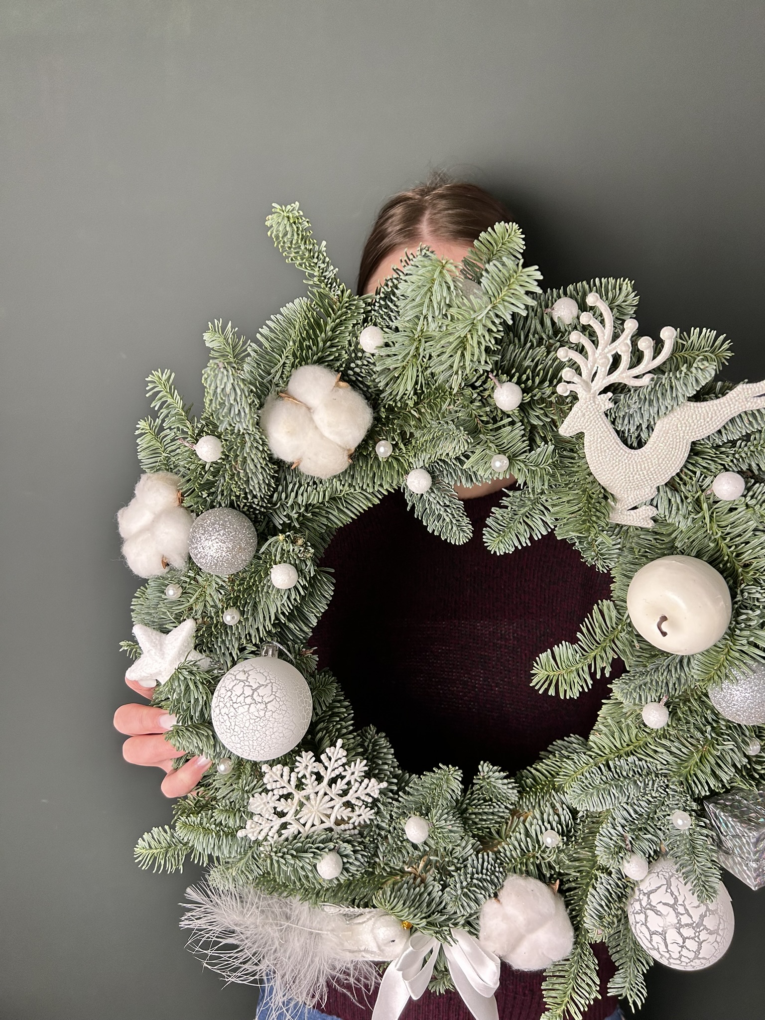 картинка Венок новогодний  от Мадам Москвичка