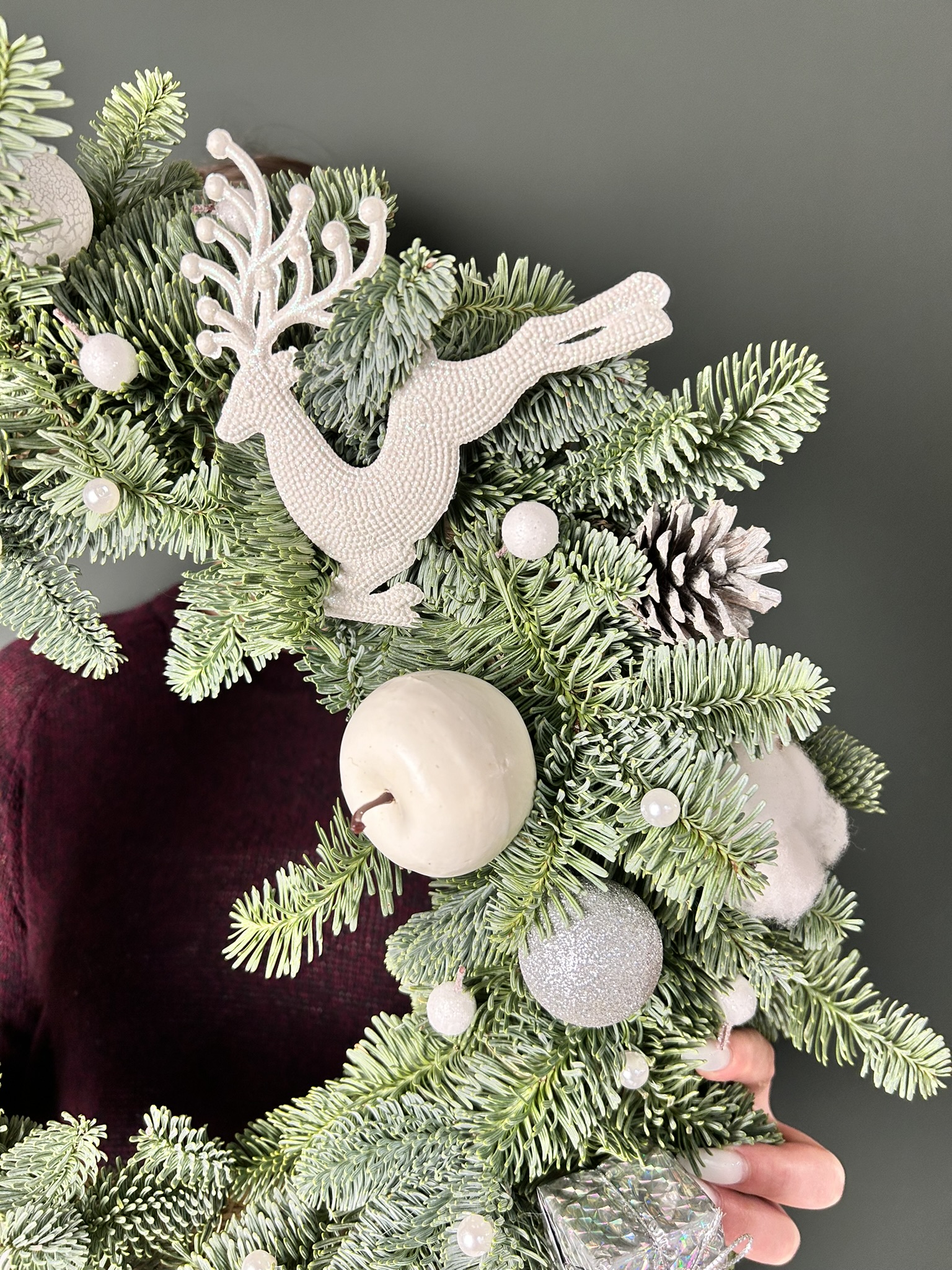 картинка Венок новогодний  от Мадам Москвичка