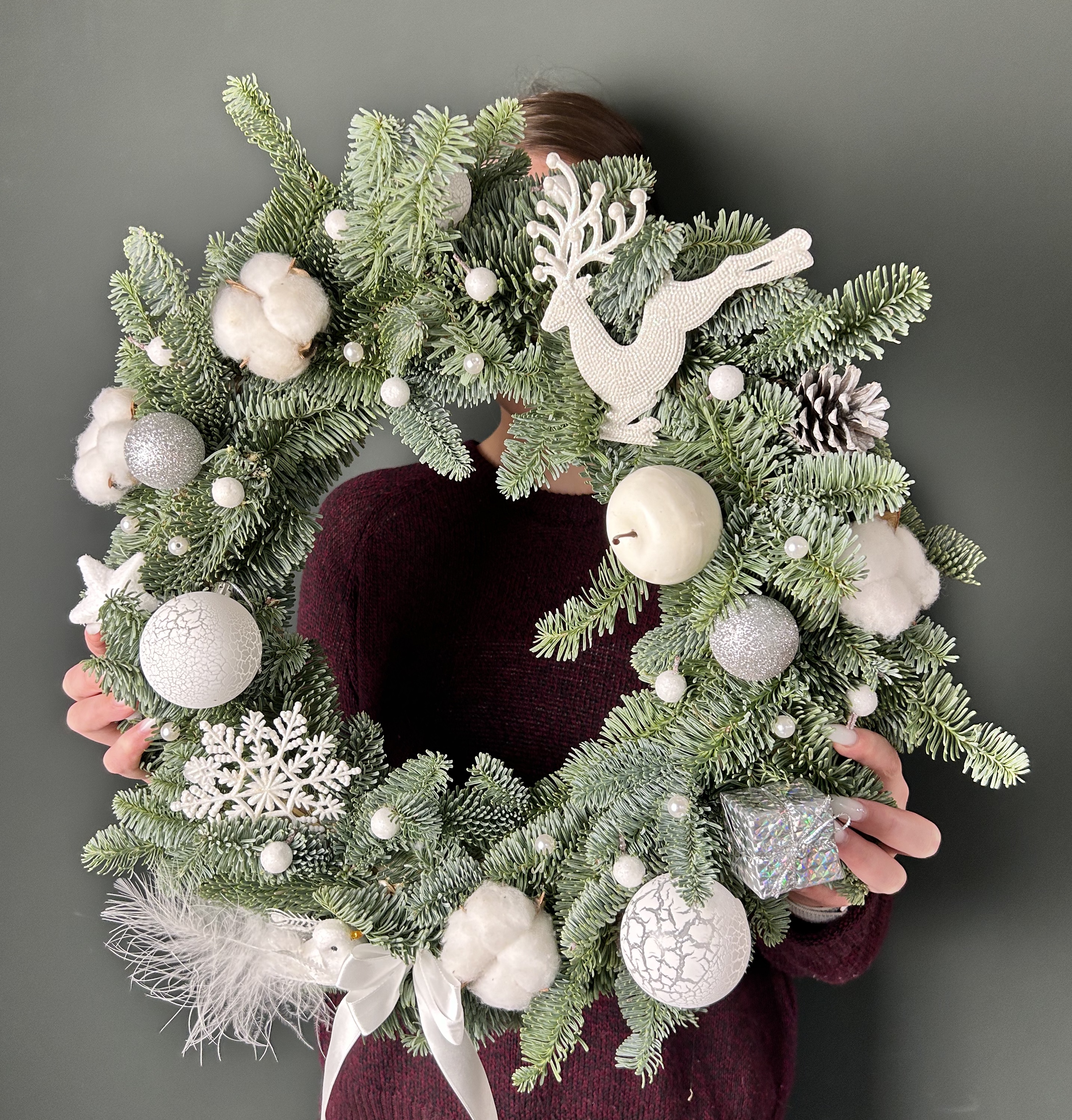 картинка Венок новогодний  от Мадам Москвичка